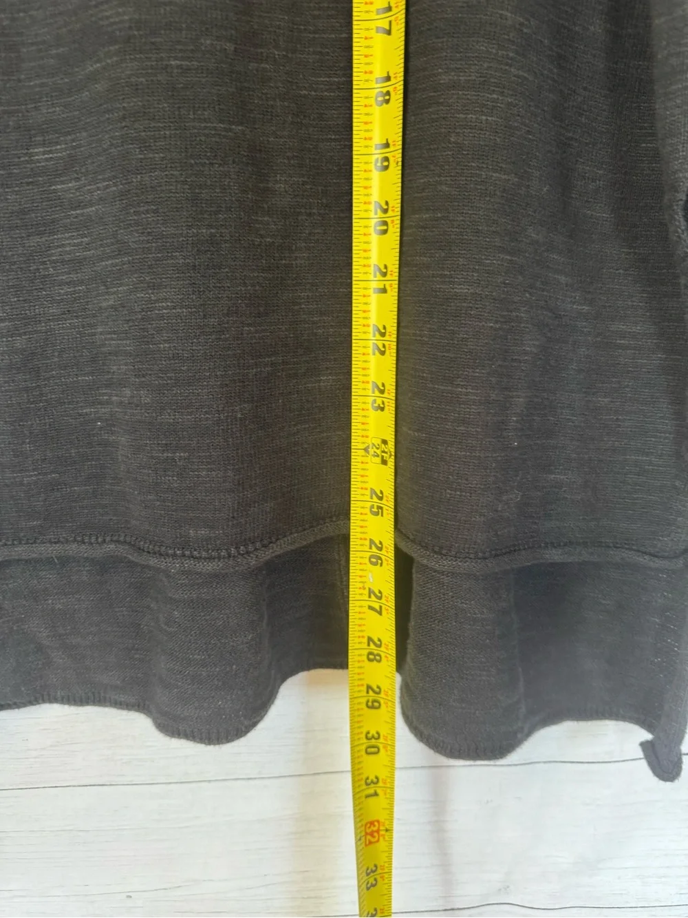 Free People FP Beach Oversized Black Linen Blend V-Neck Sweater M Boho Coastal